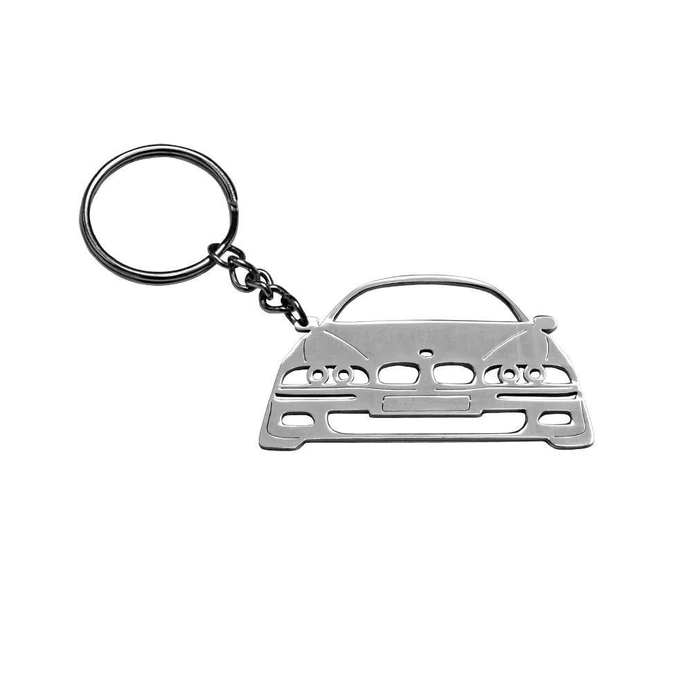  Armsky Fashion 3D Car Styling Decor Accessories Creative New 304 Stainless Steel Key Chain For BMW 