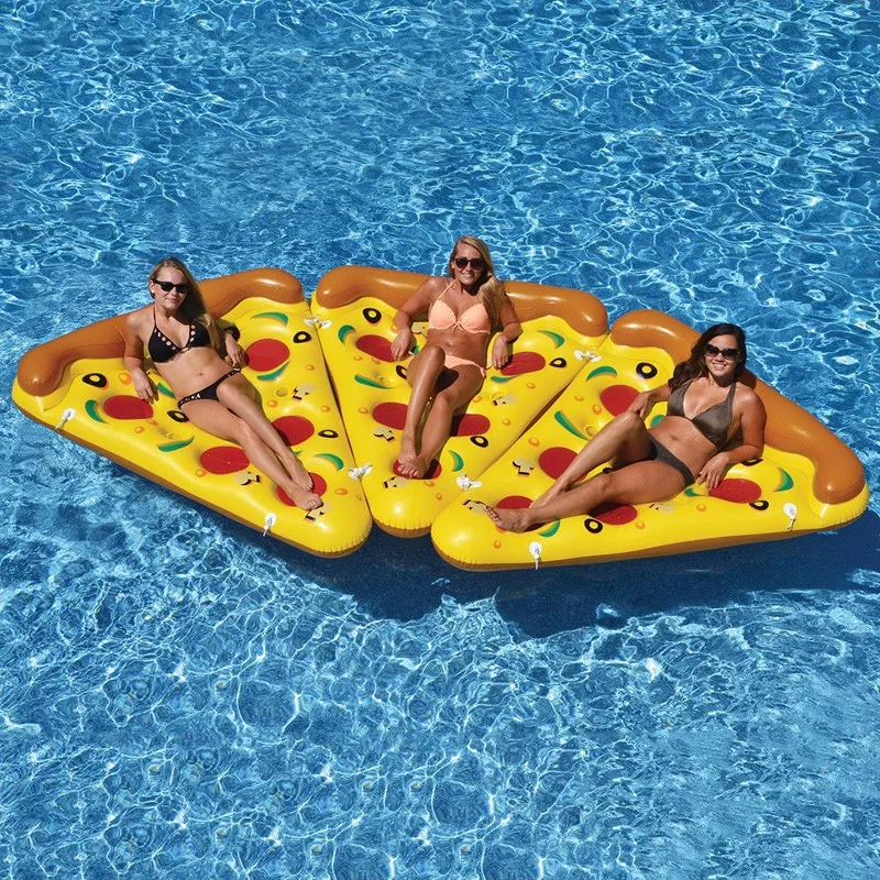 Надувная пицца, 72 дюйма, 180 см, для плавания, ming, плавает в воде, Пончик, бассейн, игрушки, надувное кольцо для купания, для развлечения, для взрослых, для плавания, ming, надувной матрас