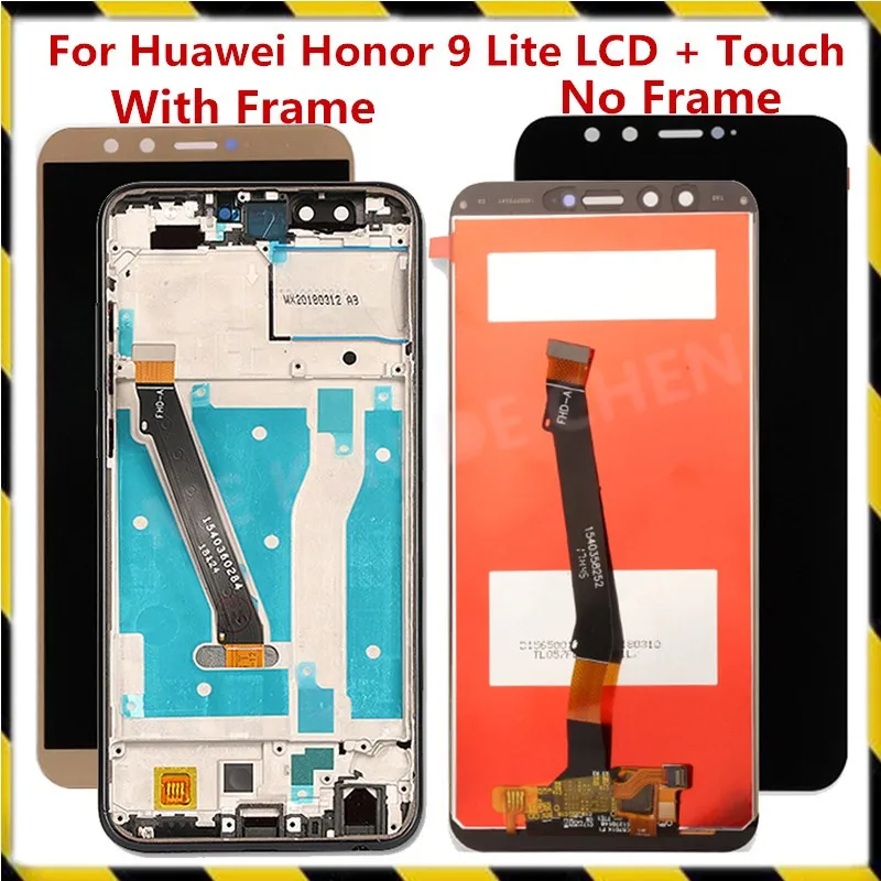 For Huawei Honor 9 Youth Edition LLD-AL10 Lite LCD LLD-L31 Display with frame Touch Screen Digitizer | Мобильные телефоны и