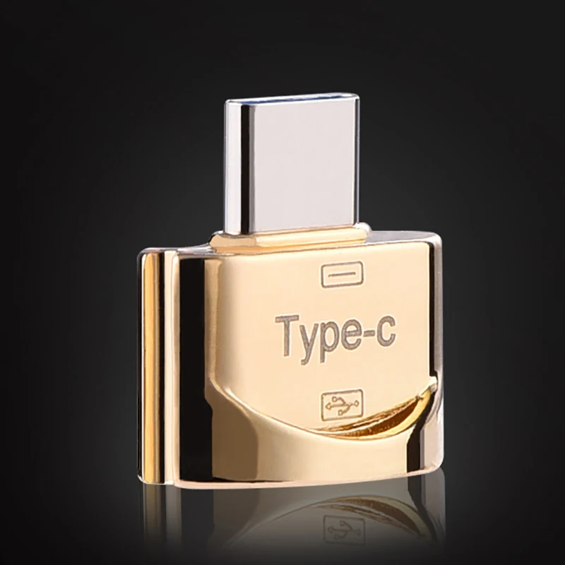 Роскошный адаптер USB для Type C OTG Micro Samsung S8 C/USB конвертер Mac Book Series|Переходники и