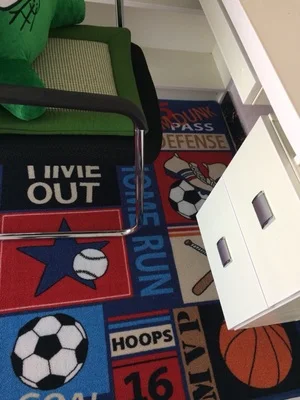 Забавные детские коврики футбол Бейсбол Футбол Баскетбол Печатные ковры с многоцветными для мальчиков и девочек игровая комната спальня