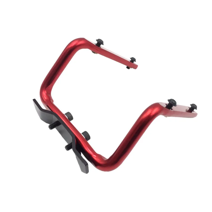 Bicycle Kettle Adapter MTB Bike Seat Post Back Double Water Bottle Holder Cage Rack Adapter installation two water bottle #2N09 (2)
