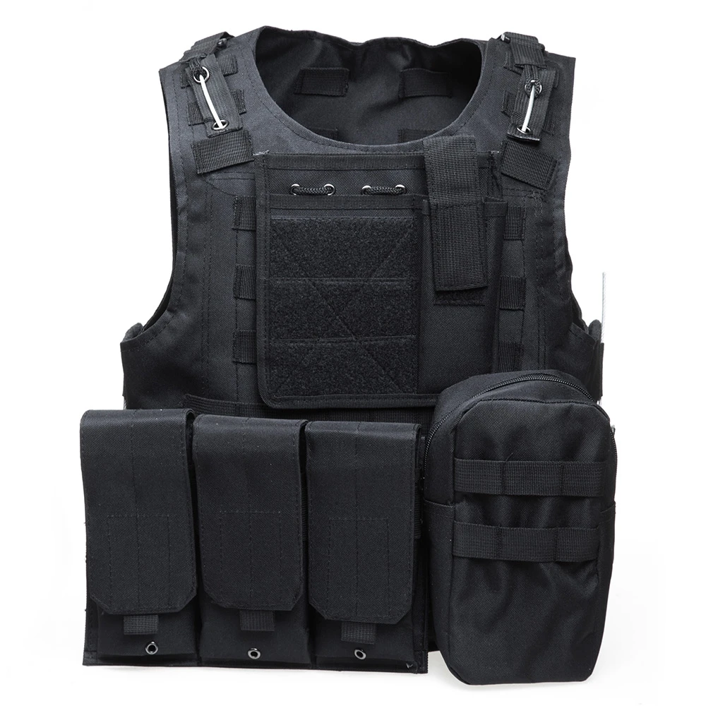 

Tactical Vest Military Molle Men Hunting Outdoor Battle Waistcoat Combat Assault Plate Carrier Vest Paintball CS Vest SWAT