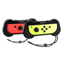 2 шт. Матовый контроллер ручки геймпады для Nintend Switch nintendo Joy-Con NS N-Switch держатель + силиконовые крышки для переключателя NS NX