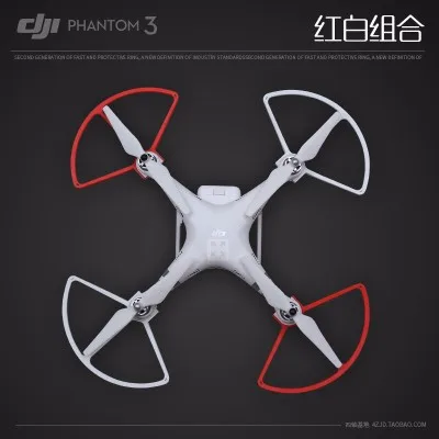 Snap On/off Prop Guards For DJI Phantom All Versions Phantom 3 Professional Advanced Tool Quick Disconnect Propeller Protector