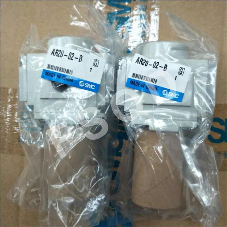 

SMC pressure regulating valve Gas source AR20-02-B AR20-02H-B AR20-02B-B AR series pneumatic components