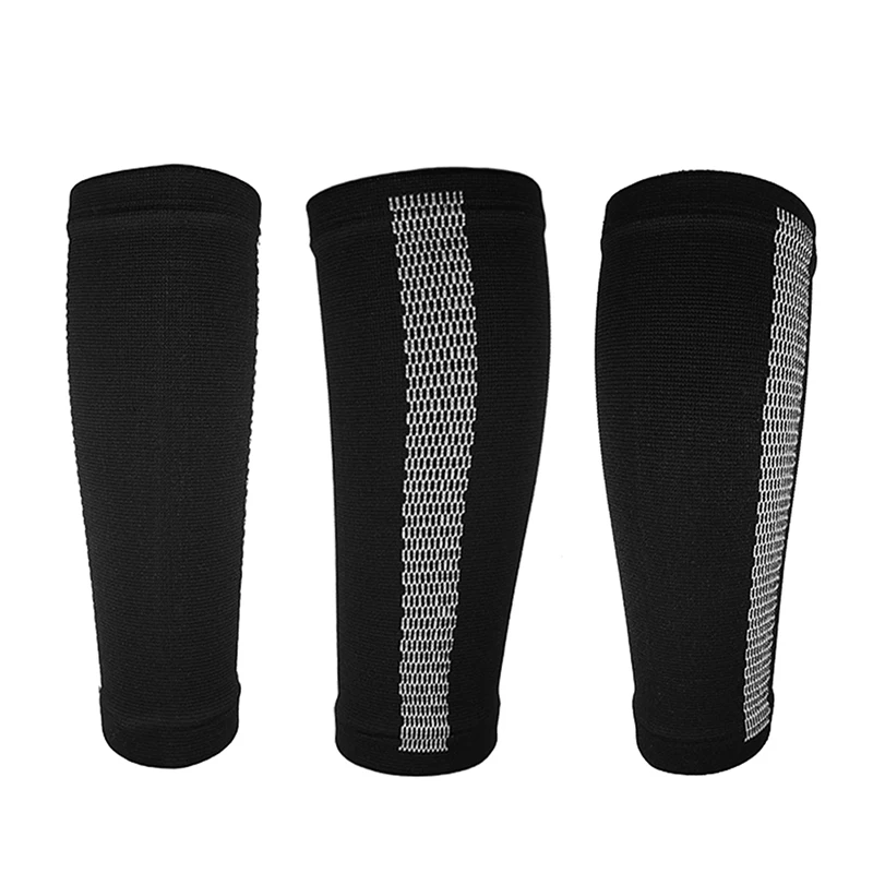 New Compression Calf Sleeve For Sports Running Training Athletic Leg Support Elastic Breathable Knitted Wrap Guard | Спорт и