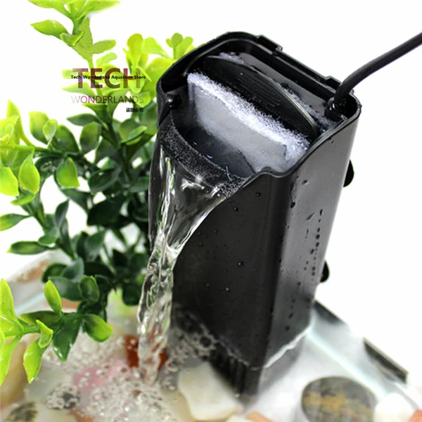 Clearmax Internal Filter For Aquarium Low Water Level Filter For Turtle