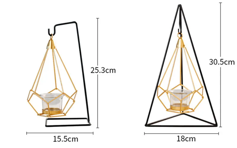 1 шт., подвесной чайный светильник в европейском стиле, металлический Железный Держатель для украшения дома, маленький чайный светильник, подсвечники, подходящая чашка для свечей