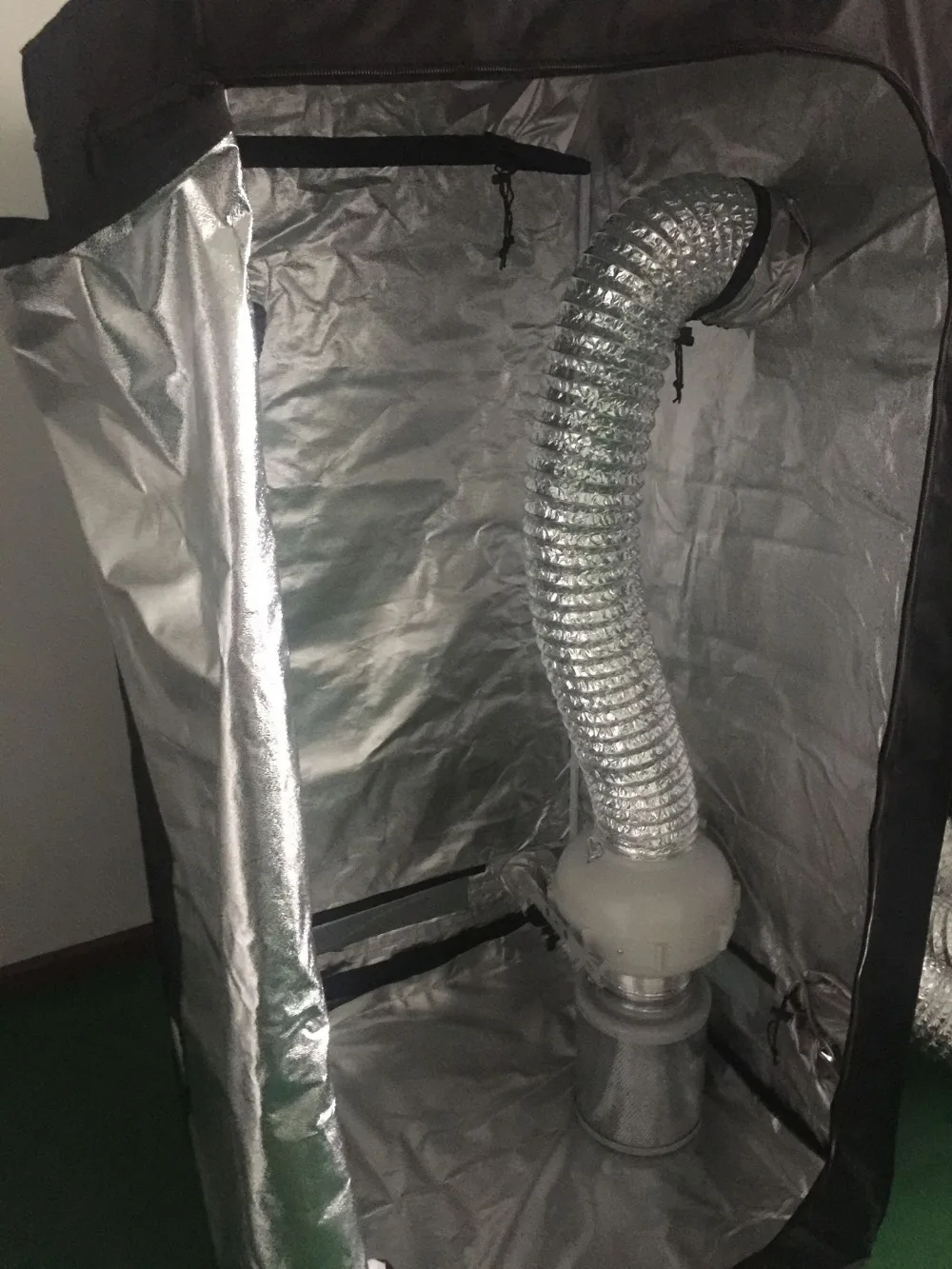 Палатка для выращивания 4 дюйма 100 мм высокоэффективный воздушный фильтр с активированным углем для внутреннего гидропоника, шатер для выращивания теплиц