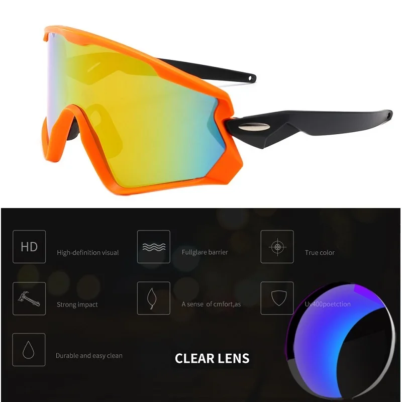 2018 الدراجات نظارات دراجة جبلية الطريق الدراجة نظارة شمس رياضية رجل الدراجات نظارات Gafas Ciclismo Oculos Carretera Occhiali