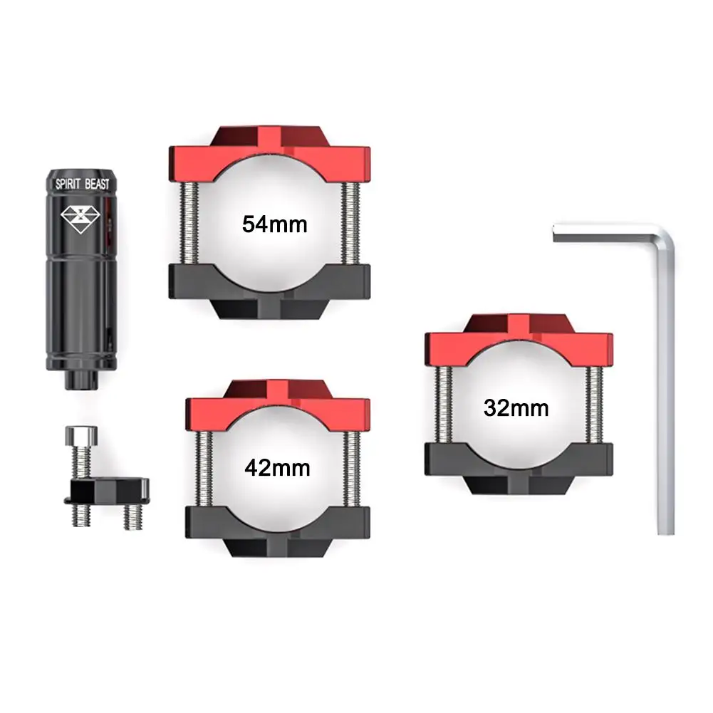 Comprar Soporte de barra de extensión accesorios de modificación de focos luces todoterreno de motocicleta soporte de lámpara fijo externo accesorio de iluminación