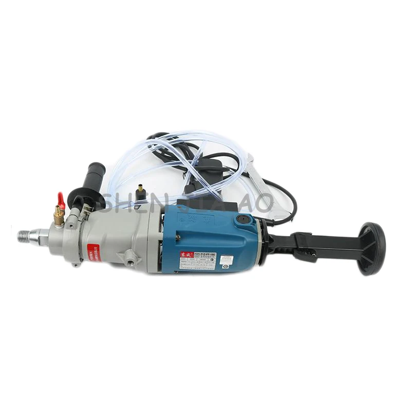 Hand-held electric diamond drill 1800W strong motor three speed regulating concrete drilling core electric water drill 220V 1PC
