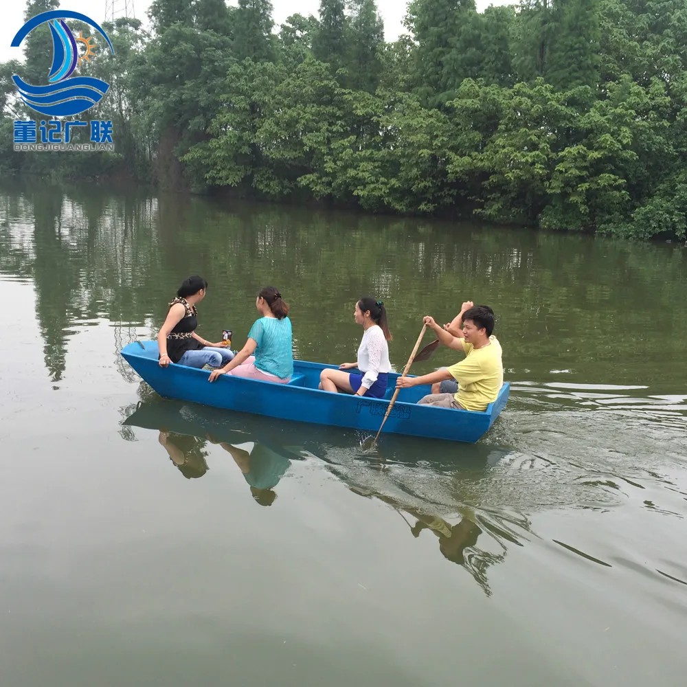 Guanglian 3.3 Мега большие стеклопластиковая лодка лодка рыбацкая лодка безопасное и стабильное сельское хозяйство может нести 6 человек