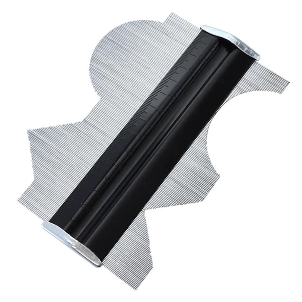 

6 Inch Shape Duplicator Multipurpose Measuring General Tools Clear Metal Contour Gauge Professional Tiling Durable Laminate