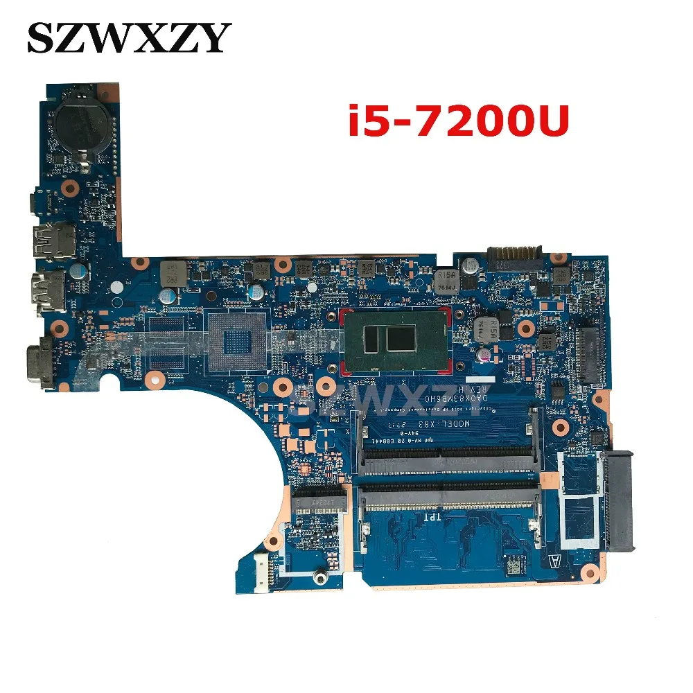 Материнская плата для ноутбука HP 450 G4 470 с процессором i5-7200U DDR4 907703-601 907703-001 DA0X83MB6H0