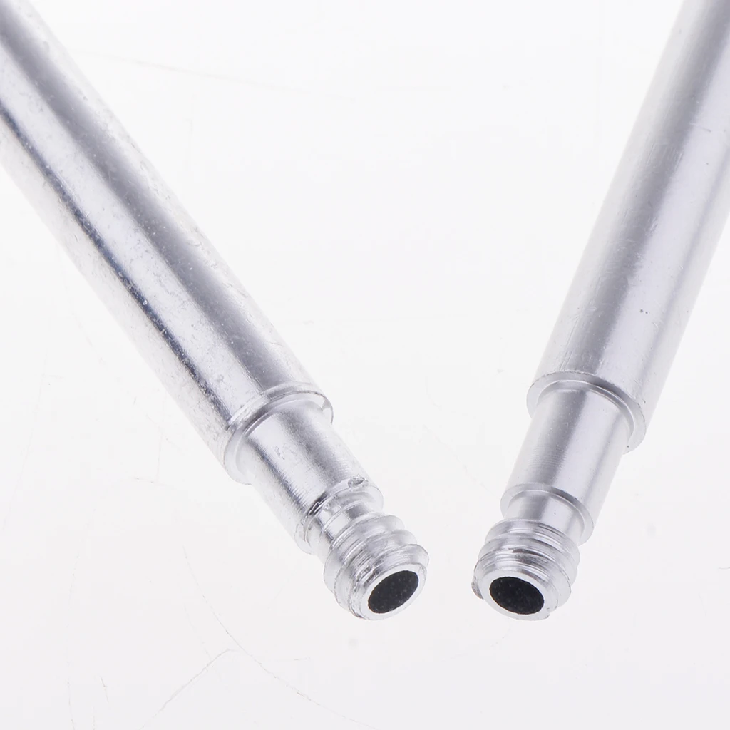 2pcs Bike Bicycle 70mm 2.76'' Alloy Presta Valve Extender French-Valve Adapter Extension Tube Accessories