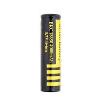 Bateria li-ion recarregável para lanternas, 18650 3.7v 4000mah bateria acumuladora