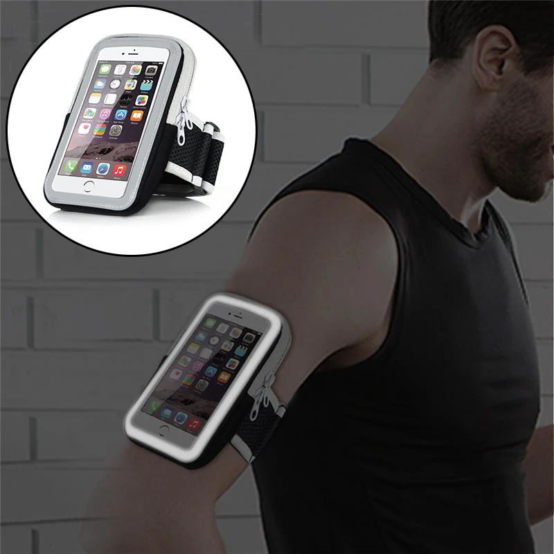 

Sport Arm Band Case For Samsung galaxy grand prime a5 2015 a3 a5 j3 j7 j5 2016 Reflecting Mark Running Arm Cover Bag 4.7-5.5"