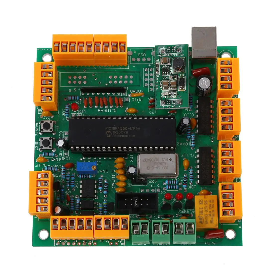 4 Assi USB контроллер с ЧПУ интерфейсная плата CNCUSB MK1 USBCNC 2 1 заменитель MACH3|cnc controller|control