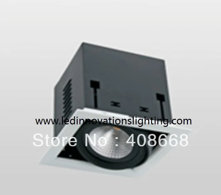 

Free Shipping Ip20 20w Cut Out 165*165mm 20degree Citizen Cob Led Grille Down Light