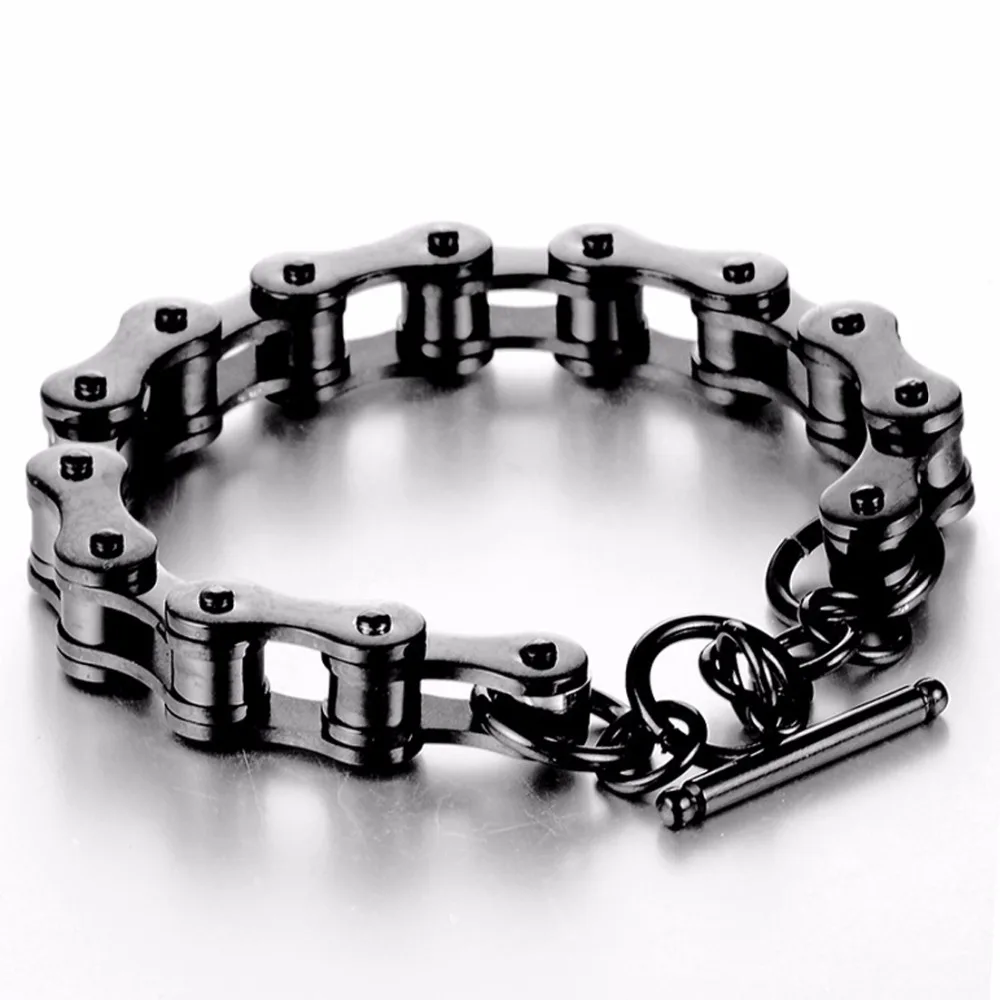 8.66" Hot Black Bike Chain Men Classic Bicycle Chain