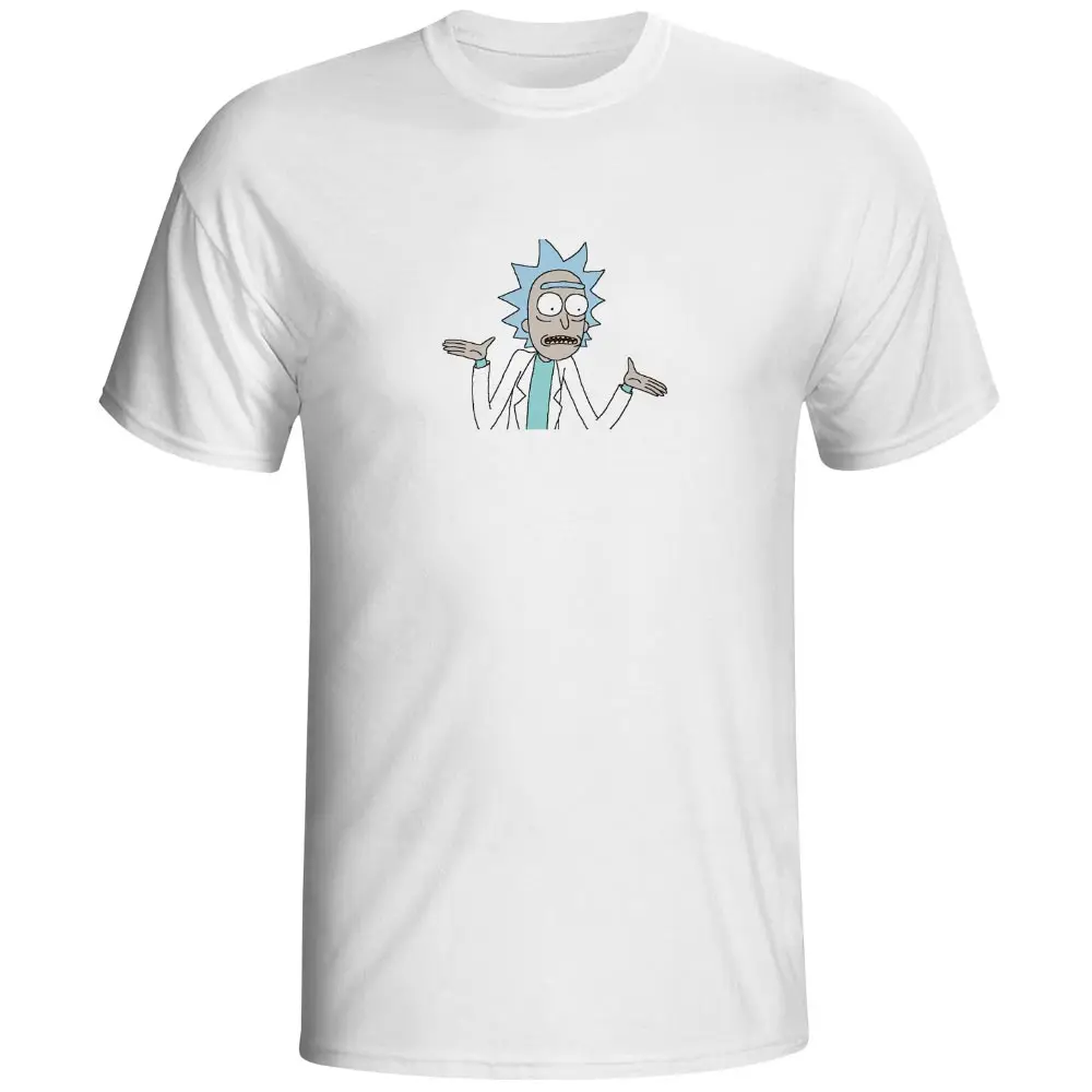 Лето 2017 футболка с забавным дизайном Rick And Morty футболки героями мультфильмов
