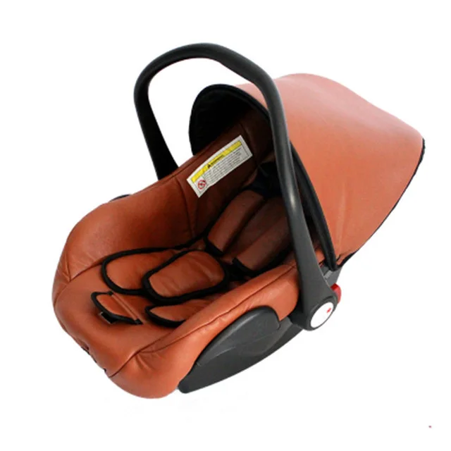 Горячая мама детская коляска 3 в 1 Алюминиевый сплав высокий вид складной шок детская коляска 360 Вращение коляска для новорожденных корзина+ автомобильное сиденье - Цвет: Серебристый