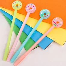 2 шт./лот Kawaii пустыне стиль 0,38 мм гелевая ручка с черными чернилами мультфильм канцелярские ручки офис stylo canetas школьные принадлежности(tt-2413