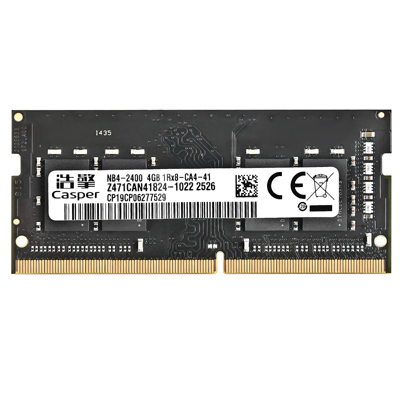 Casper DDR4 4 GB 2133 MHz 2400 MHz sodimm ОЗУ поддержка памяти ноутбука Memoria notebook Module Stick Bar пожизненная Гарантия