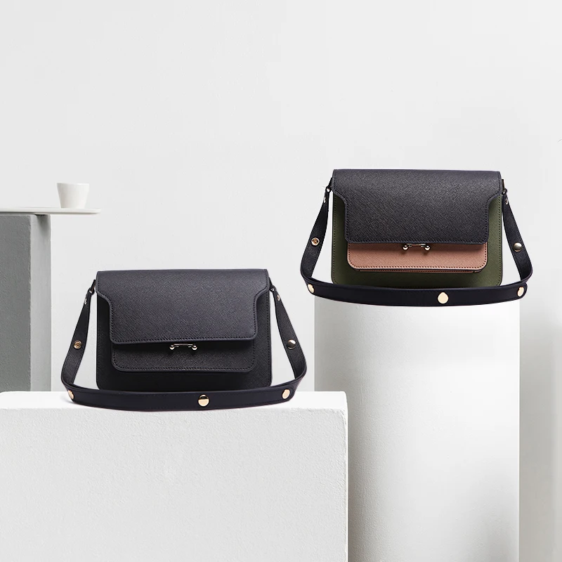 

small shoulder crossbody bags for women 2019 genuine leather messenger bag high quality fashion female flap bag
