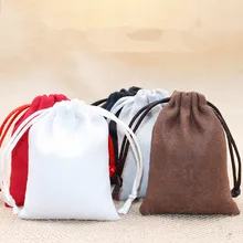 100 шт./лот 9*12 см Двусторонняя Замшевая сумка с логотипом, рисунком по индивидуальному заказу мешочек на шнурке сумки, для плетения браслетов, ожерелья, оптом