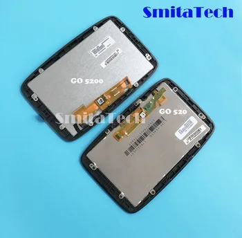 

5.0" for TomTom GO520 go 520 GO5200 go5200 LCD display with capacitive touch screen GPS digitizer panel with front frame cover