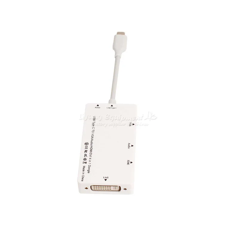 Adapter USB type-C to VGA  AUDIO HDMI DVI (7)