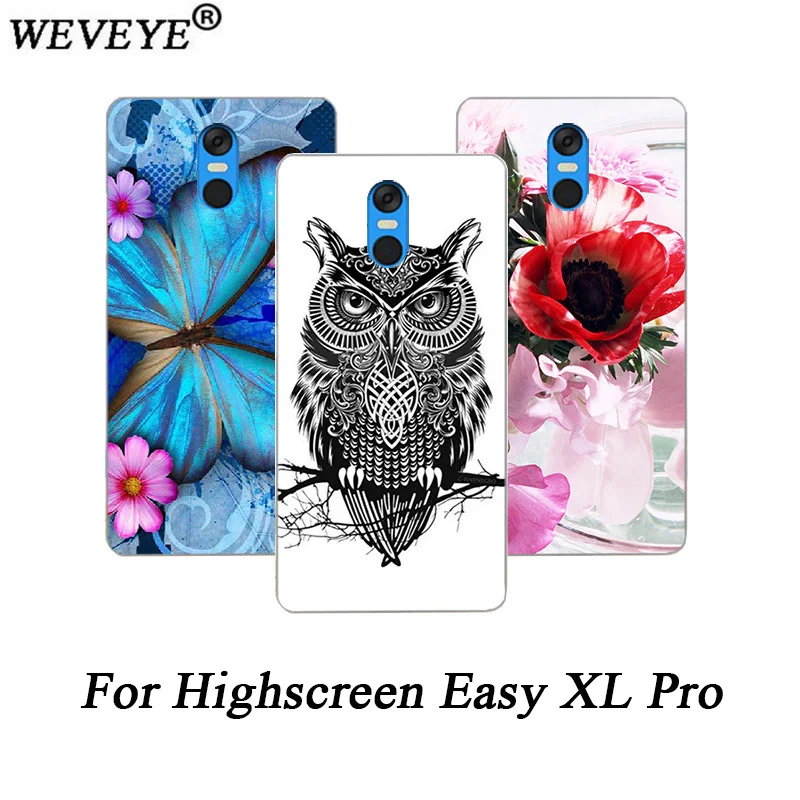 Высококачественный мягкий чехол для телефона из ТПУ Для Highscreen Easy XL Pro модный