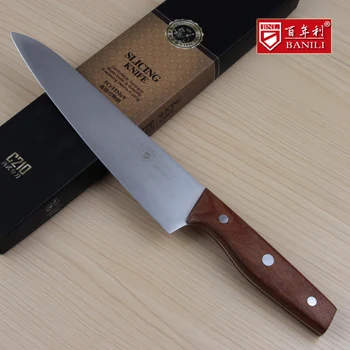 

Free Shipping MISGAR 5Cr15Mov Western Style Kitchen Slicing Sushi Beef Sashimi Salmon Knife Multi-use Cooking Cutting Knives