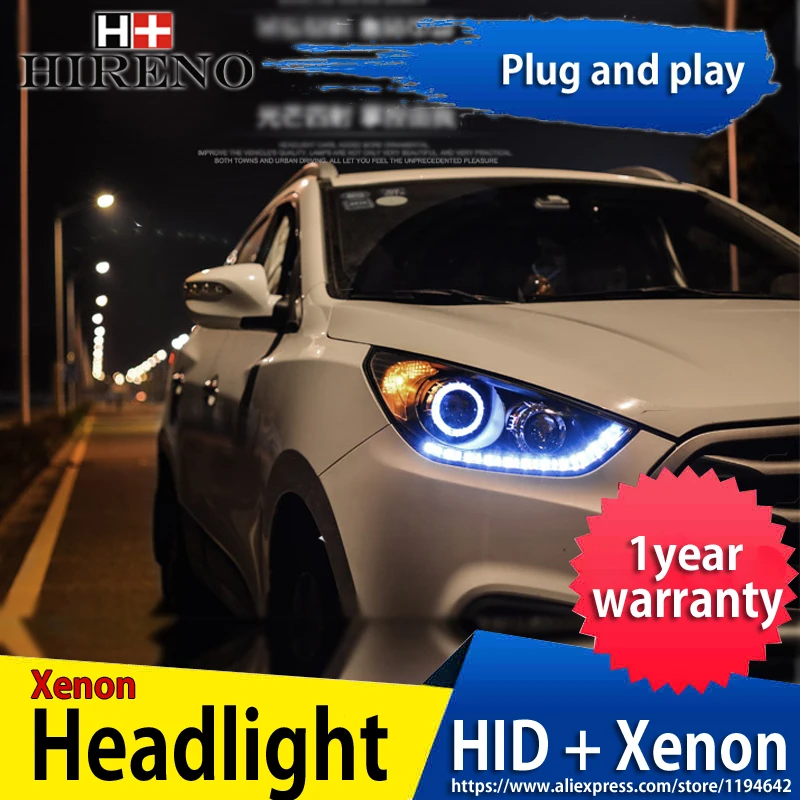 2 шт. фары Hireno для Hyundai IX35 Crete 2013-15 | Автомобили и мотоциклы