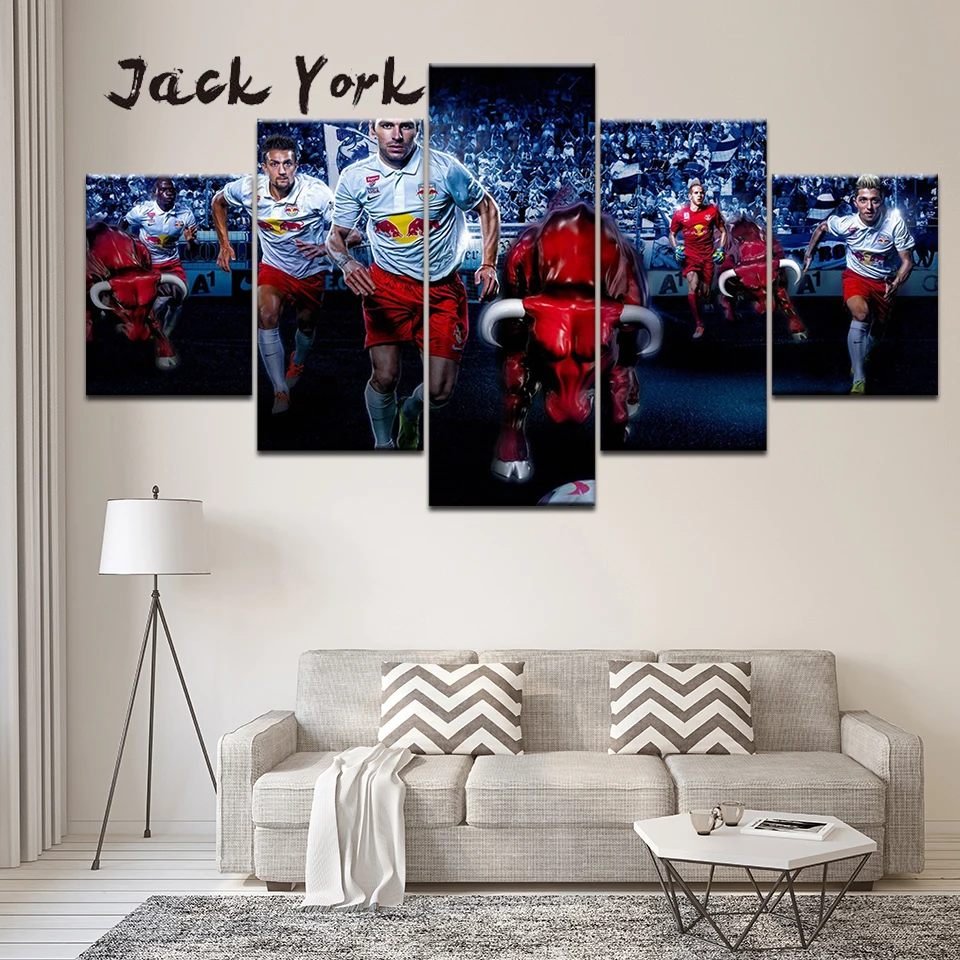 

Canvas Painting sport 5 Pieces modern Wall Art Painting Modular Wallpapers Poster Print for living room Home Decor