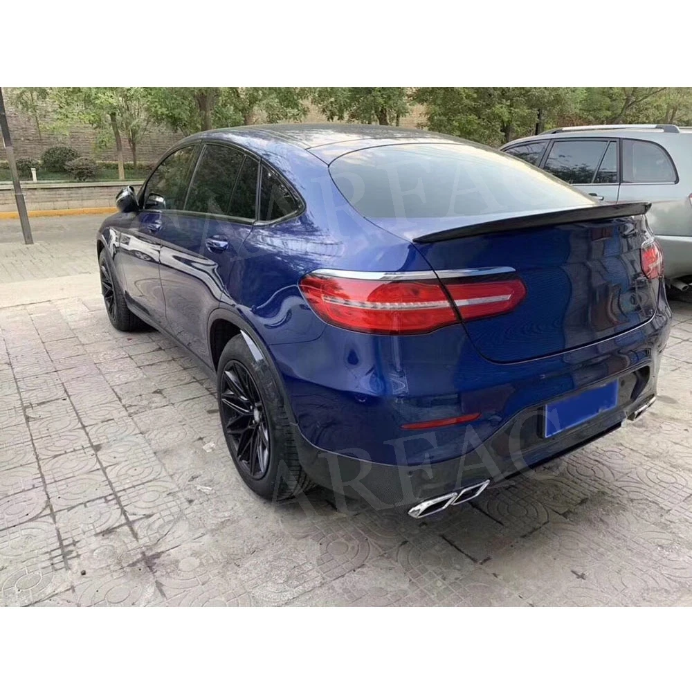 W253 задний спойлер из углеродного волокна для Mercedes Benz GLC Class Coupe C253 GLC250 GLC300 GLC350 2016 2017