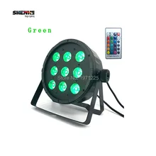 (16pcs) 2017 Winter NEW ARRIVAL Remote Control 9x12W RGBW 4IN1 led par Projector Light Stage DJ Light DMX Led Par Party Lights