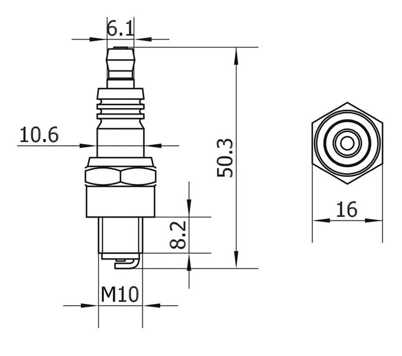 2 шт. CMR7H свечи зажигания для Zenoah G26PU G231PUM G260PUM G231PUH G260PUH двигатели