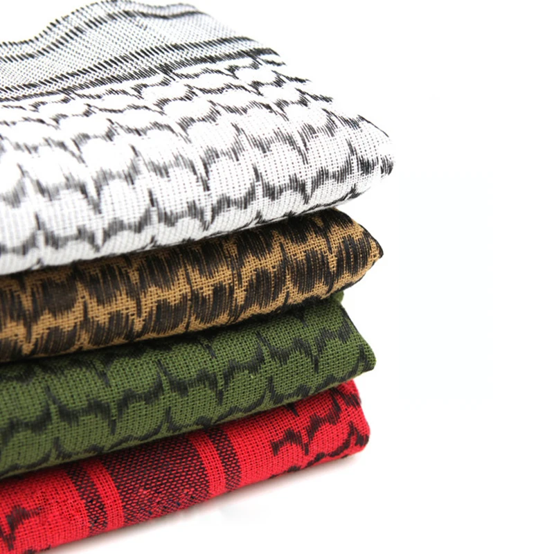 

High Quality Hunting Army Military Tactical Keffiyeh Shemagh Arab Scarf Arab Scarves Men Winter Hiking Airsoft Accessories