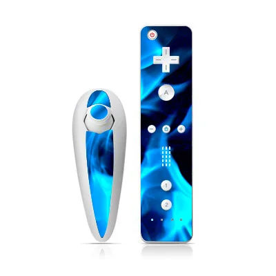 

For Nintend Wii Remote Controller Vinyl Skin Sticker 7 Designs For Wii Gamepad Controle Decal For Remote Controller Cover