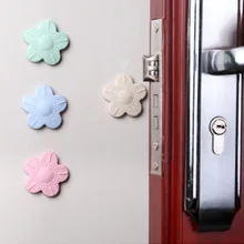 Cherry Blossoms Door Rear Wall Anti Collision Mat Anti Touch Safety Door Handle Wall Protection Cushion Shock Pad Gate For Kids