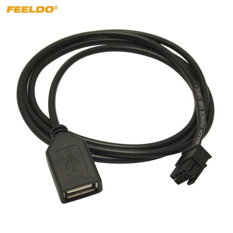 Автомобильный аудио-кабель FEELDO с usb-разъемом 4-контактный разъем для Chery Qiyun/Fulwin