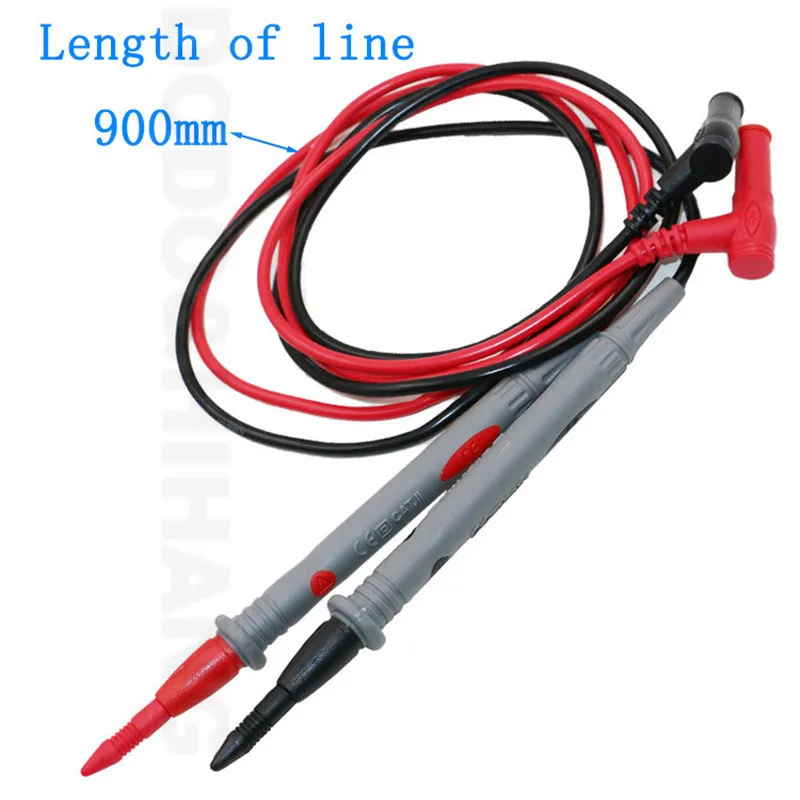1 Pair Universal Probe Test Leads Pin Digital Multimeter Needle Tip Meter Multi Meter Tester Lead Probe Wire Pen Cable 20A D1017 (2)