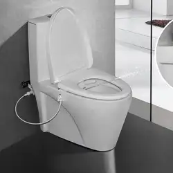 Универсальный неэлектрическое Ванная комната умный механический биде, туалетное сиденье пресной воды Насадка один разбрызгиватель