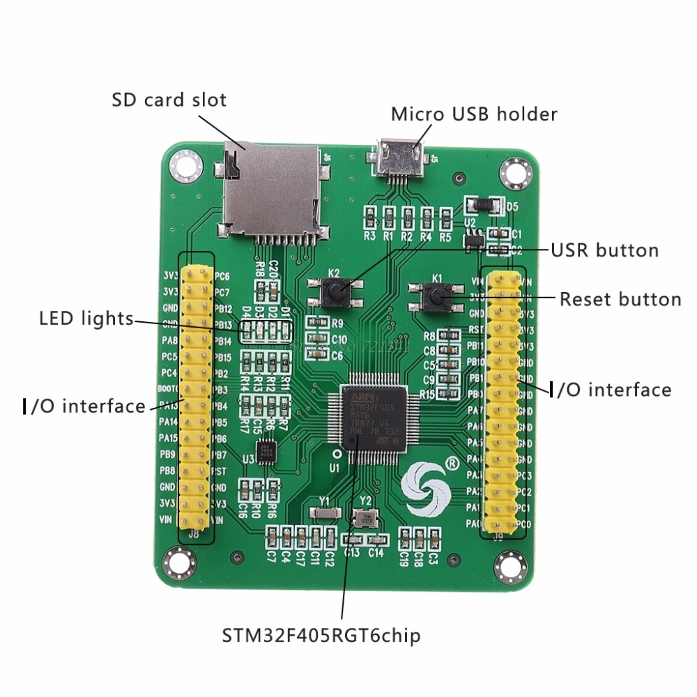 STM32 STM32F405RGT6 STM32F405 USB IO ядро микропитон макет модуль Интегральные схемы