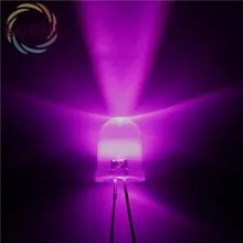 20 шт. Высокое качество 10 мм круглый Топ розовый светодиодный 10 мм Ультраяркий свет излучающие диоды светодиодный s электронные компоненты оптом и в розницу