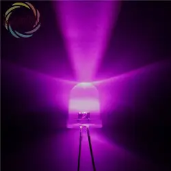 20 штук Высокое качество 10 мм с круглым розовый LED 10 мм Ультра яркий светоизлучающий Диоды светодиоды электронный Компоненты оптом и в